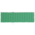 Sun Lounger Cushion Green 200x70x3cm Oxford Fabric