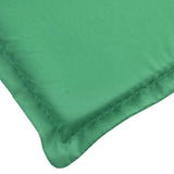 Sun Lounger Cushion Green 200x70x3cm Oxford Fabric