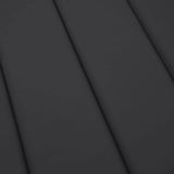 Sun Lounger Cushion Black 200x70x3cm Oxford Fabric - Close-Up Angle