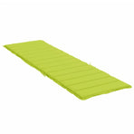 Sun Lounger Cushion Bright Green 200x70x3cm Oxford Fabric