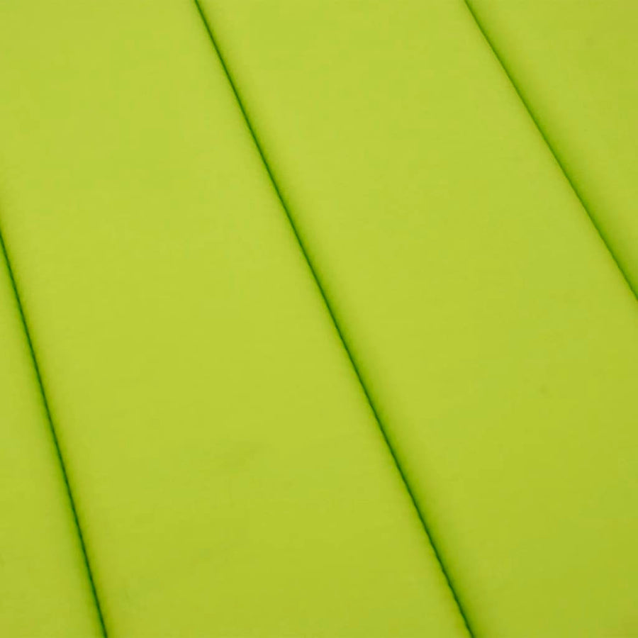 Sun Lounger Cushion Bright Green 200x70x3cm Oxford Fabric