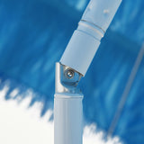 Hawaii Beach Parasol Blue 180 cm - Close-Up Angle