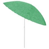 Hawaii Beach Parasol Green 300 cm - Side View