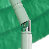 Hawaii Beach Parasol Green 300 cm - Close-Up Angle