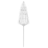 Hawaii Beach Parasol White 180 cm - Front View