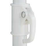 Hawaii Beach Parasol White 180 cm - 45-Degree Angle