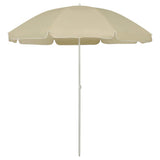 Beach Parasol Sand Yellow 240 cm