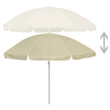 Beach Parasol Sand Yellow 240 cm