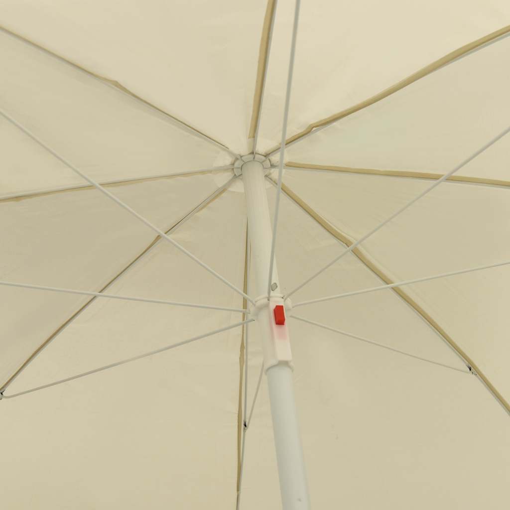 Beach Parasol Sand Yellow 240 cm