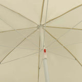 Beach Parasol Sand Yellow 240 cm