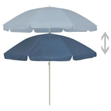 Beach Parasol Blue 240 cm