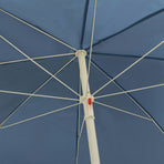 Beach Parasol Blue 240 cm