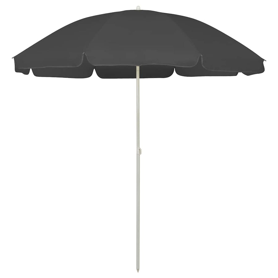 Beach Parasol Anthracite 240 cm