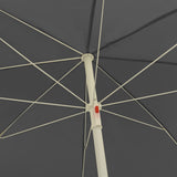 Beach Parasol Anthracite 240 cm