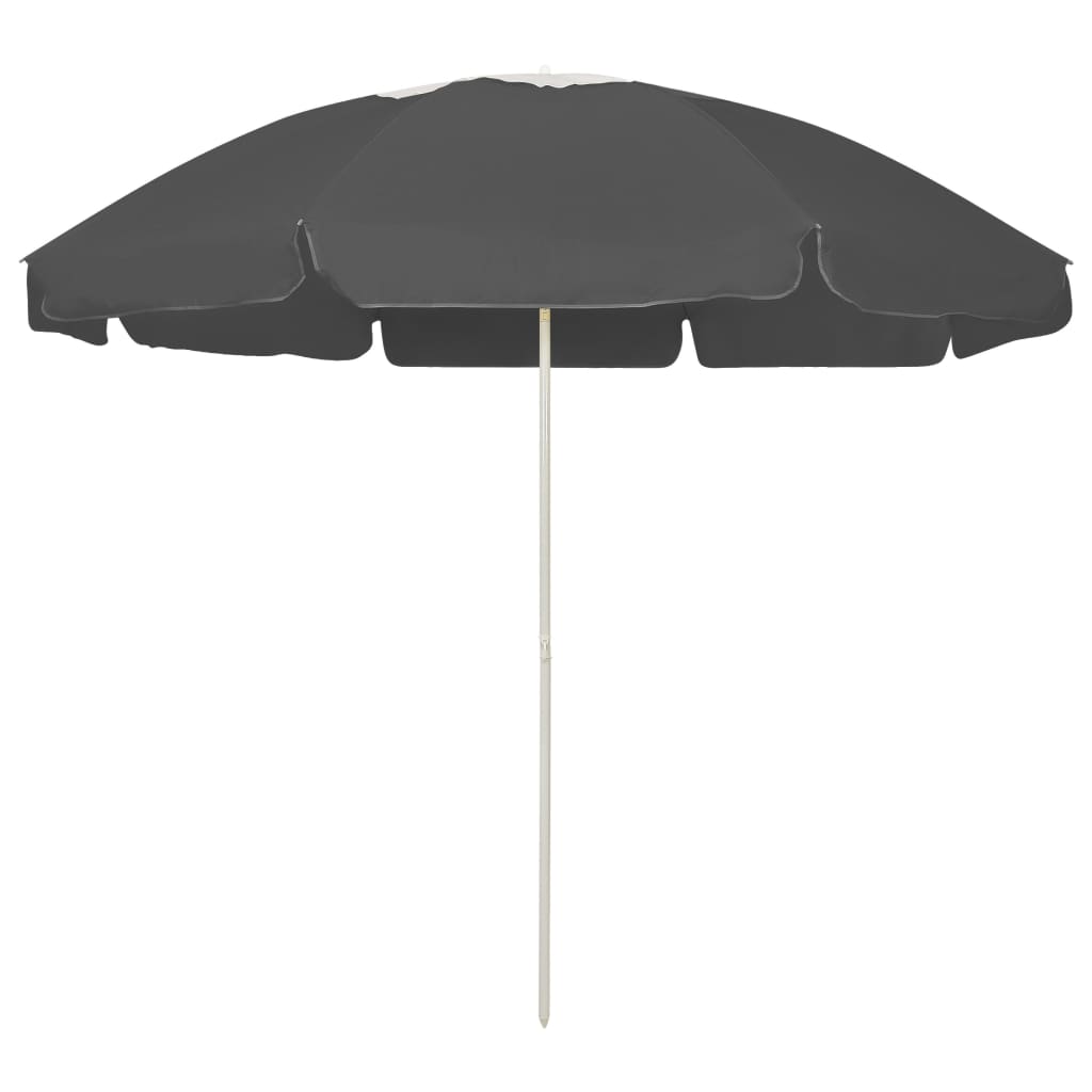 Beach Parasol Anthracite 240 cm