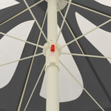 Beach Parasol Anthracite 240 cm - 45-Degree Angle