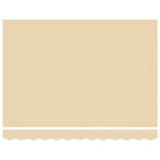 Awning Replacement Fabric Cream 500x350 cm Polyester