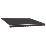 Awning Replacement Fabric Anthracite 400x350 cm Polyester