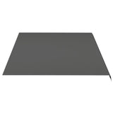 Replacement Fabric for Awning Anthracite 5x3.5 m - Top-Down View