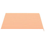 Awning Replacement Fabric Yellow and Orange 300x250cm Polyester