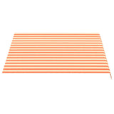 Replacement Fabric for Awning Yellow and Orange 3x2.5 m - Side View