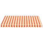 Awning Replacement Fabric Yellow and Orange 300x250cm Polyester
