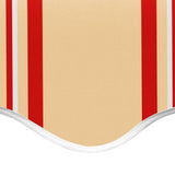 Replacement Fabric for Awning Yellow and Orange 3x2.5 m - 45-Degree Angle