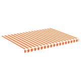 Awning Replacement Fabric Yellow and Orange 400x300 cm Polyester