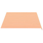 Awning Replacement Fabric Yellow and Orange 400x300cm Polyester