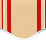 Awning Replacement Fabric Yellow and Orange 400x300cm Polyester