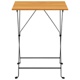 Bistro Table 55x54x71 cm Solid Acacia Wood