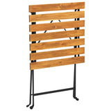 Bistro Table 55x54x71 cm Solid Acacia Wood