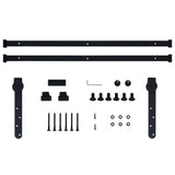 Mini Sliding Cabinet Door Kit Carbon Steel 200 cm