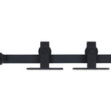 Mini Sliding Cabinet Door Kit Carbon Steel 200 cm