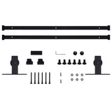 Mini Sliding Cabinet Door Kit Carbon Steel 200 cm
