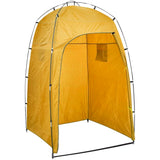 Shower WC Changing Tent Yellow - Front View