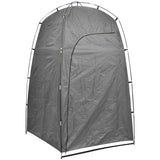 Shower WC Changing Tent Grey - Side View