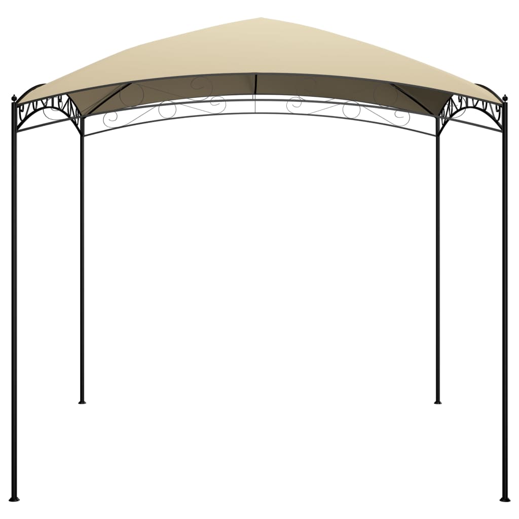 Gazebo 3x3x2.65 m Cream 180 g/m?