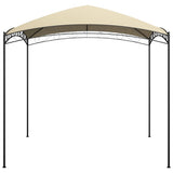 Gazebo 3x3x2.65 m Cream 180 g/m?
