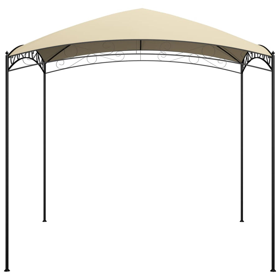 Gazebo 3x3x2.65 m Cream 180 g/m?