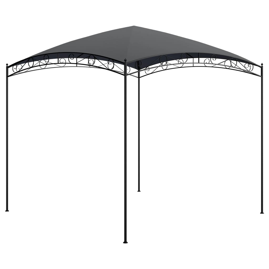 Gazebo 3x3x2.65 m Anthracite 180 g/m?