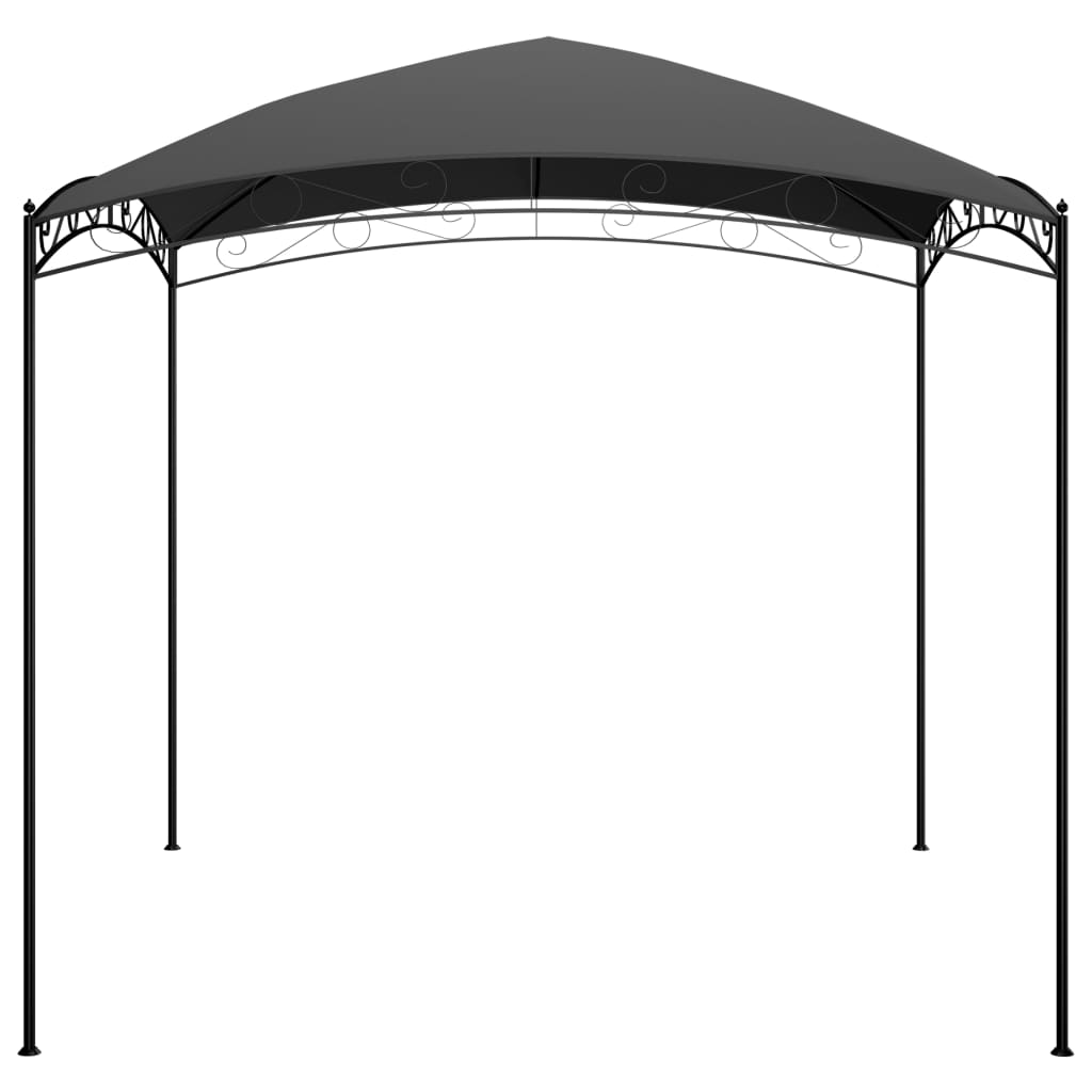 Gazebo 3x3x2.65 m Anthracite 180 g/m?
