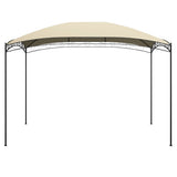 Gazebo 3x4x2.65 m Cream 180 g/m? - Front View