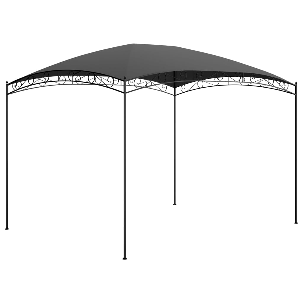 Gazebo 3x4x2.65 m Anthracite 180 g/m?