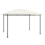 Gazebo 384x281x270 cm Cream 180 g/m²