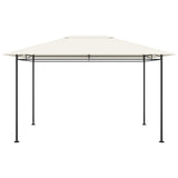 Gazebo 384x281x270 cm Cream 180 g/m²