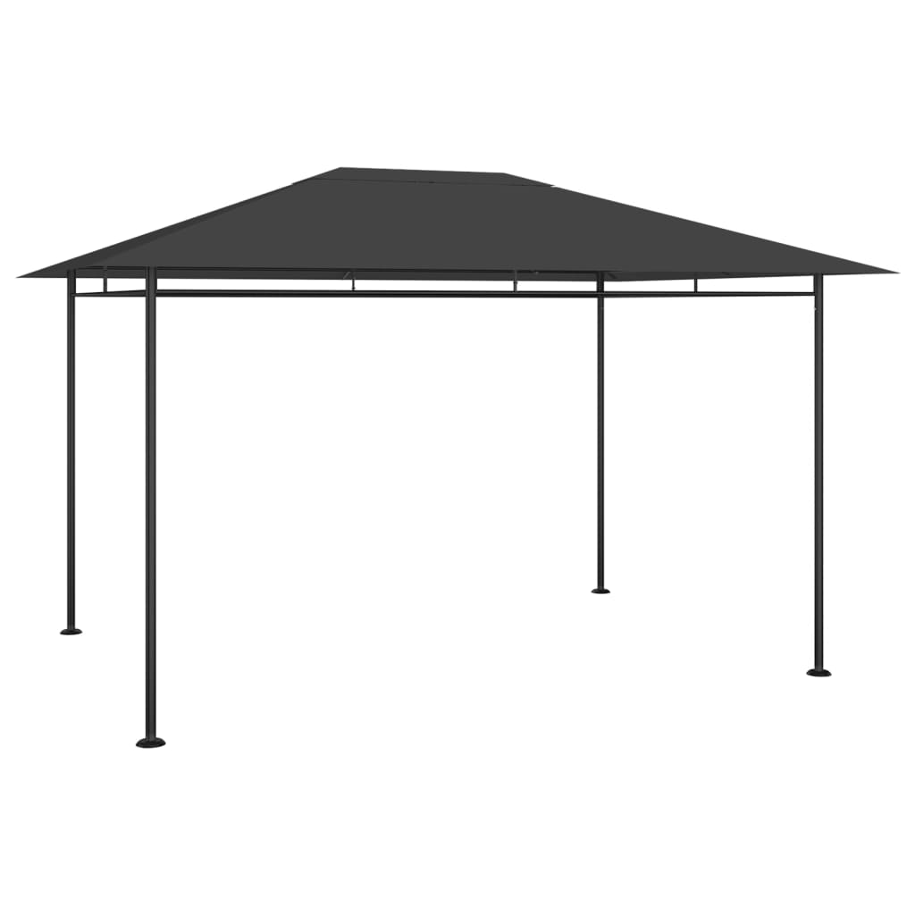 Gazebo 384x281x270 cm Anthracite 180 g/m?