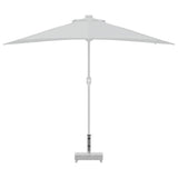 Umbrella Base Light Grey 45x25x8.3 cm Granite