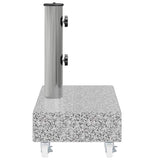 Umbrella Base Light Grey 45x25x8.3 cm Granite