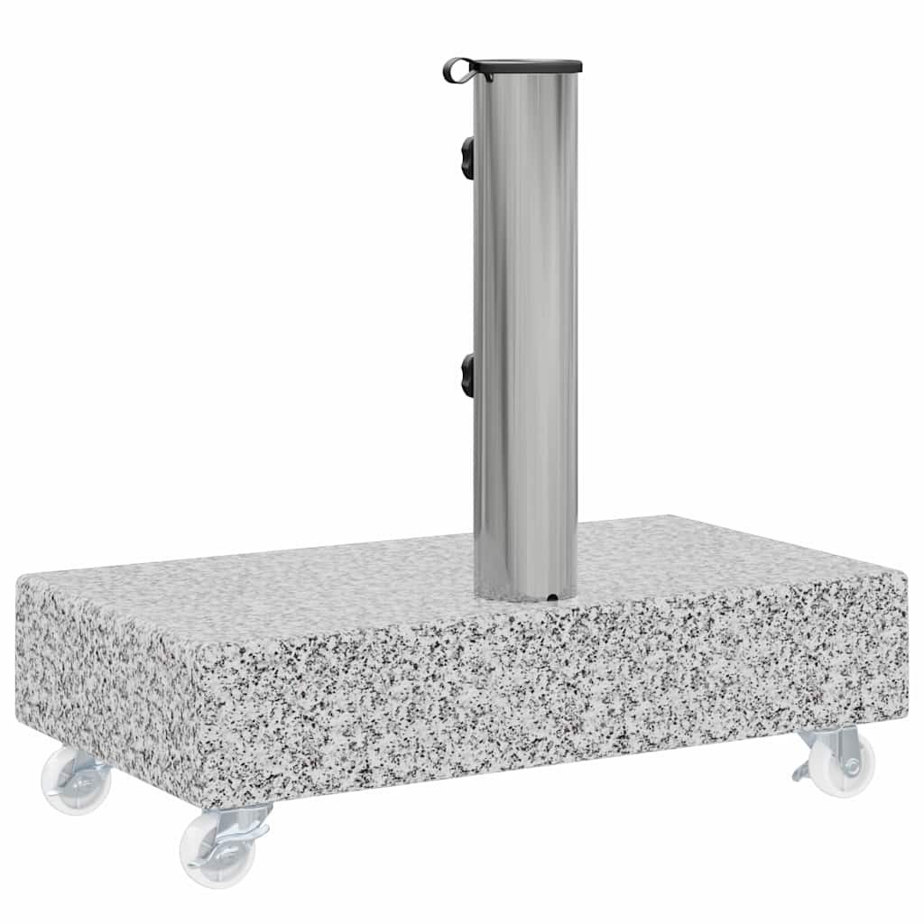 Umbrella Base Light Grey 45x25x8.3 cm Granite